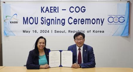 KAERI and COG Sign an MOU