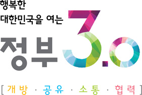 행복한 대한민국을 여는 정부 3.0 개방,공유,소통,협력